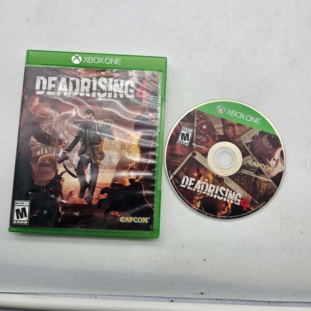 Dead Rising 4 Microsoft Xbox One Video Game Disc Case Capcom M Mature NTSC-U/C